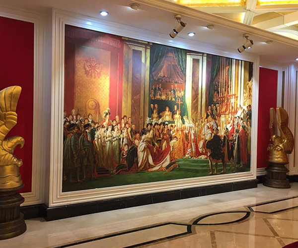酒店壁畫(huà)定制