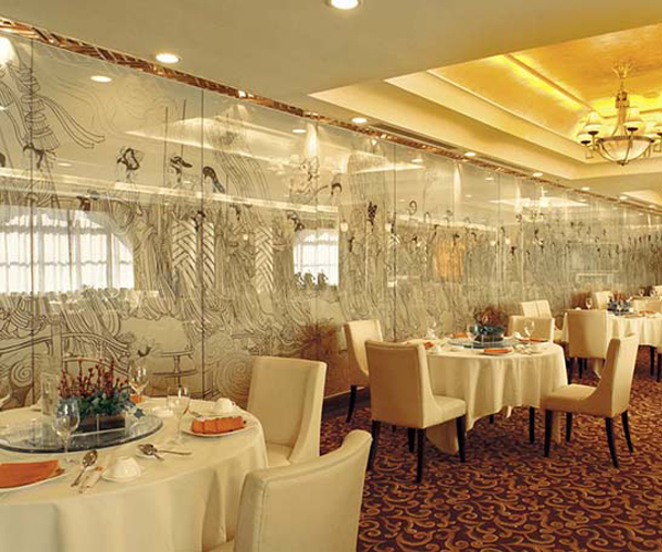 酒店壁畫(huà)（絹畫(huà)）定制